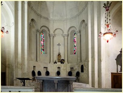 Apsis Kapelle (Chapelle) Saint-Quenin - Vaison-la-Romaine